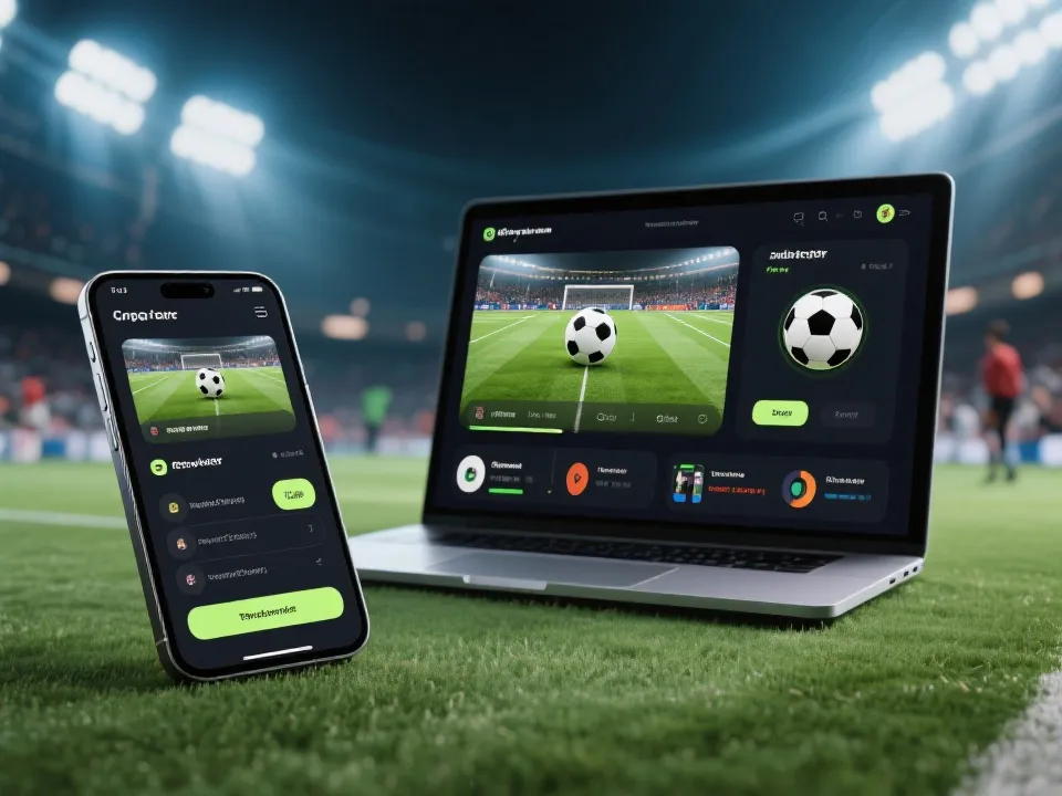 世界杯直播导航界面示意图